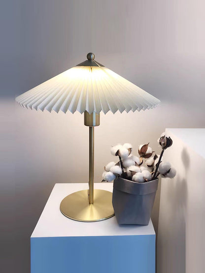 Perla Pleated Work lamp Table Lamp