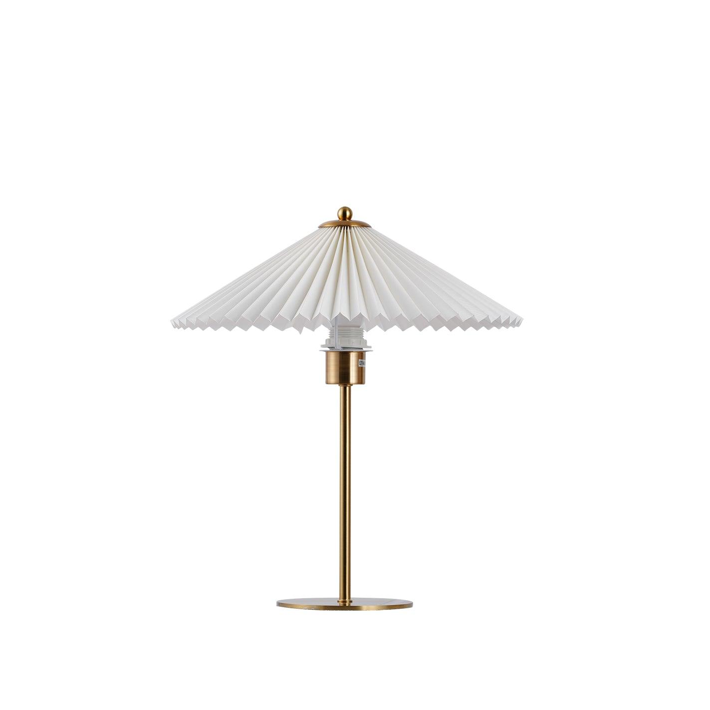 Perla Pleated Work lamp Table Lamp