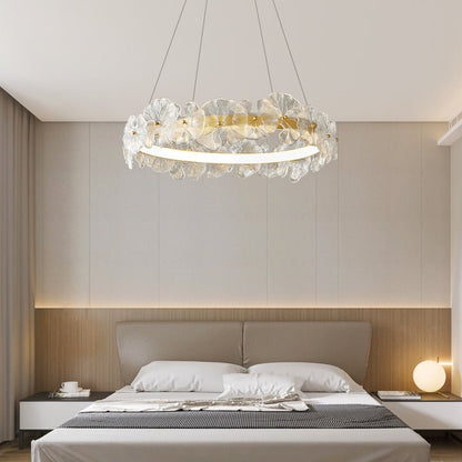 Petal Halo Electrolier Chandelier