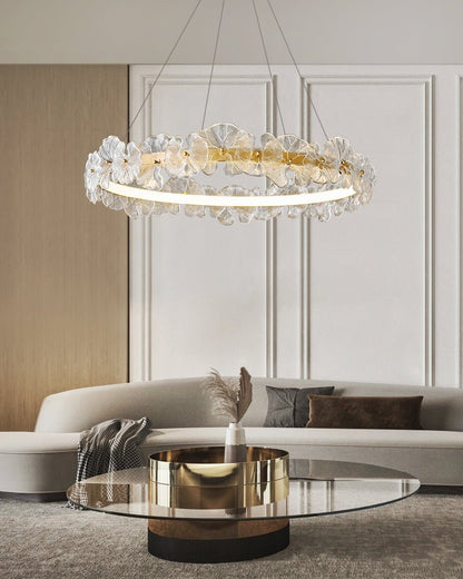 Petal Halo Electrolier Chandelier