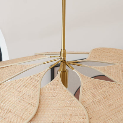 Petals Bloom Rattan Drop light Pendant Lamp