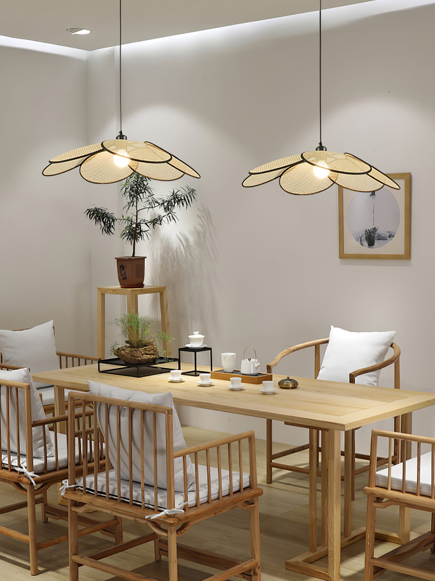 Petals Rattan Houselight Pendant Lamp