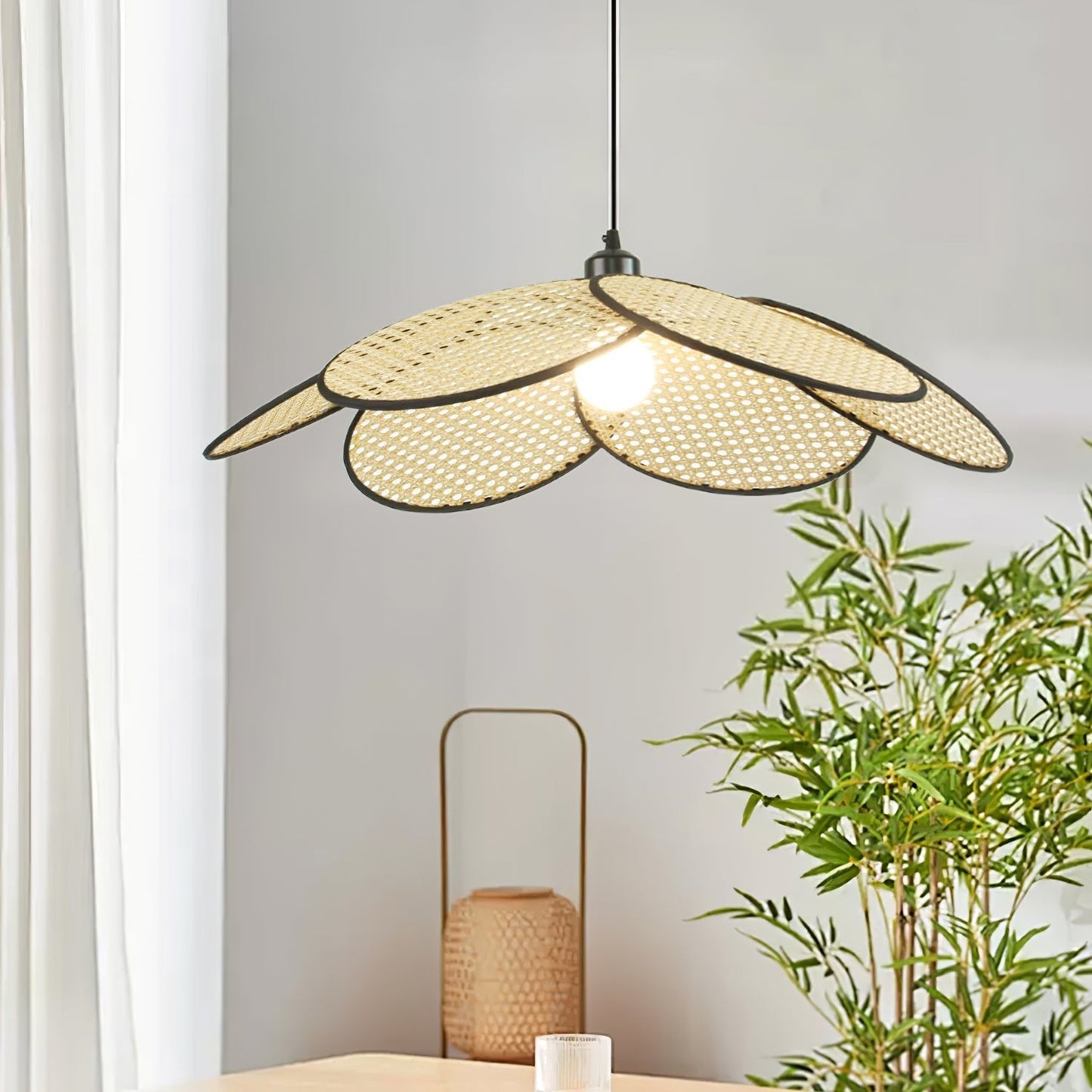 Petals Rattan Houselight Pendant Lamp