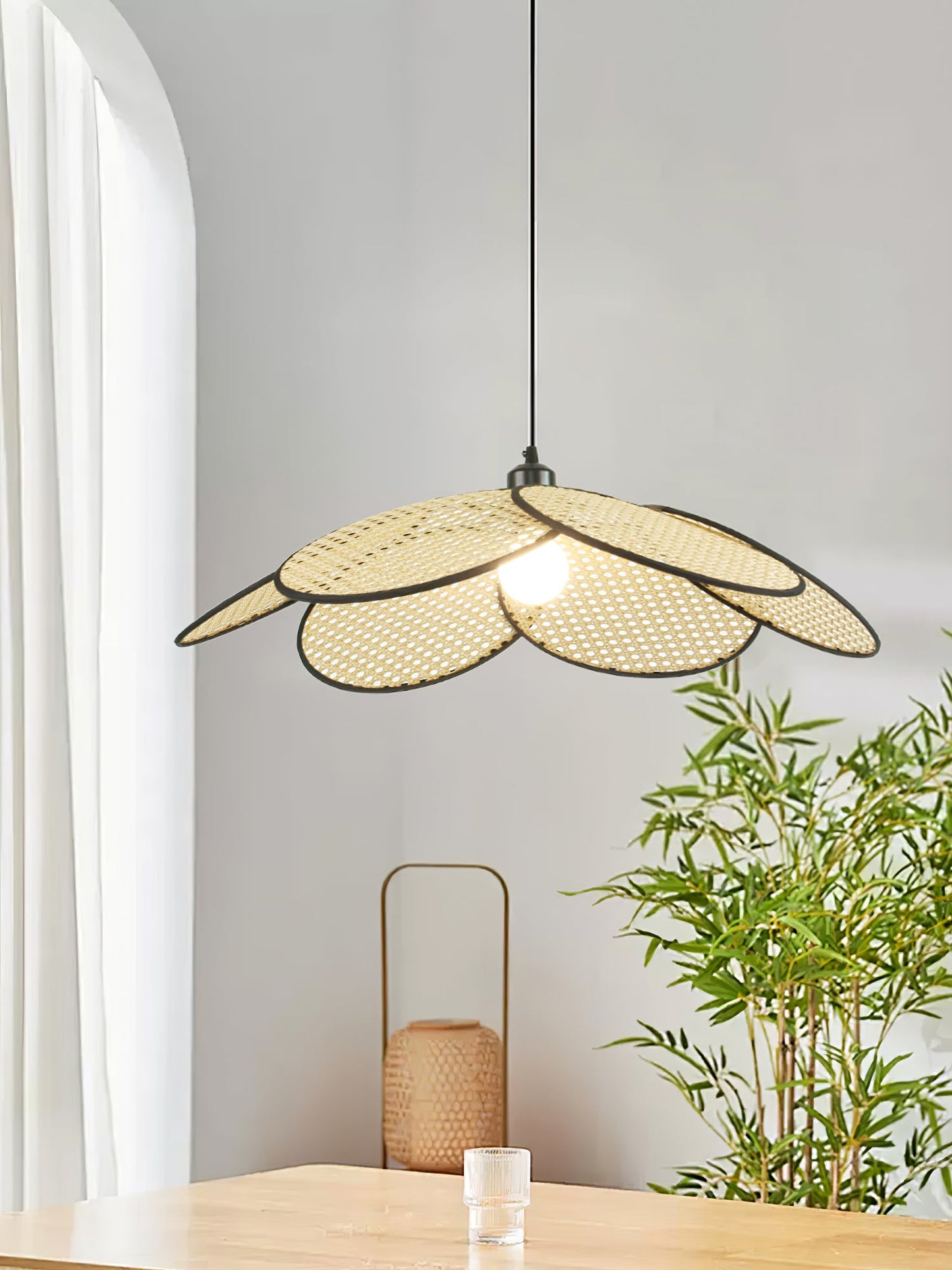 Petals Rattan Houselight Pendant Lamp