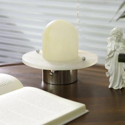 Petrified Alabaster Table Lamp
