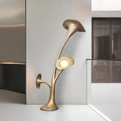 Petunia Sculpture Free-standing Lamp Floor Lamp
