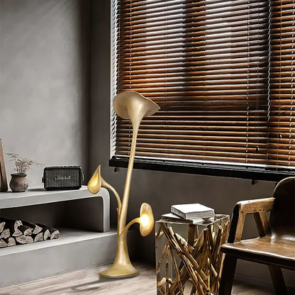 Petunia Sculpture Free-standing Lamp Floor Lamp