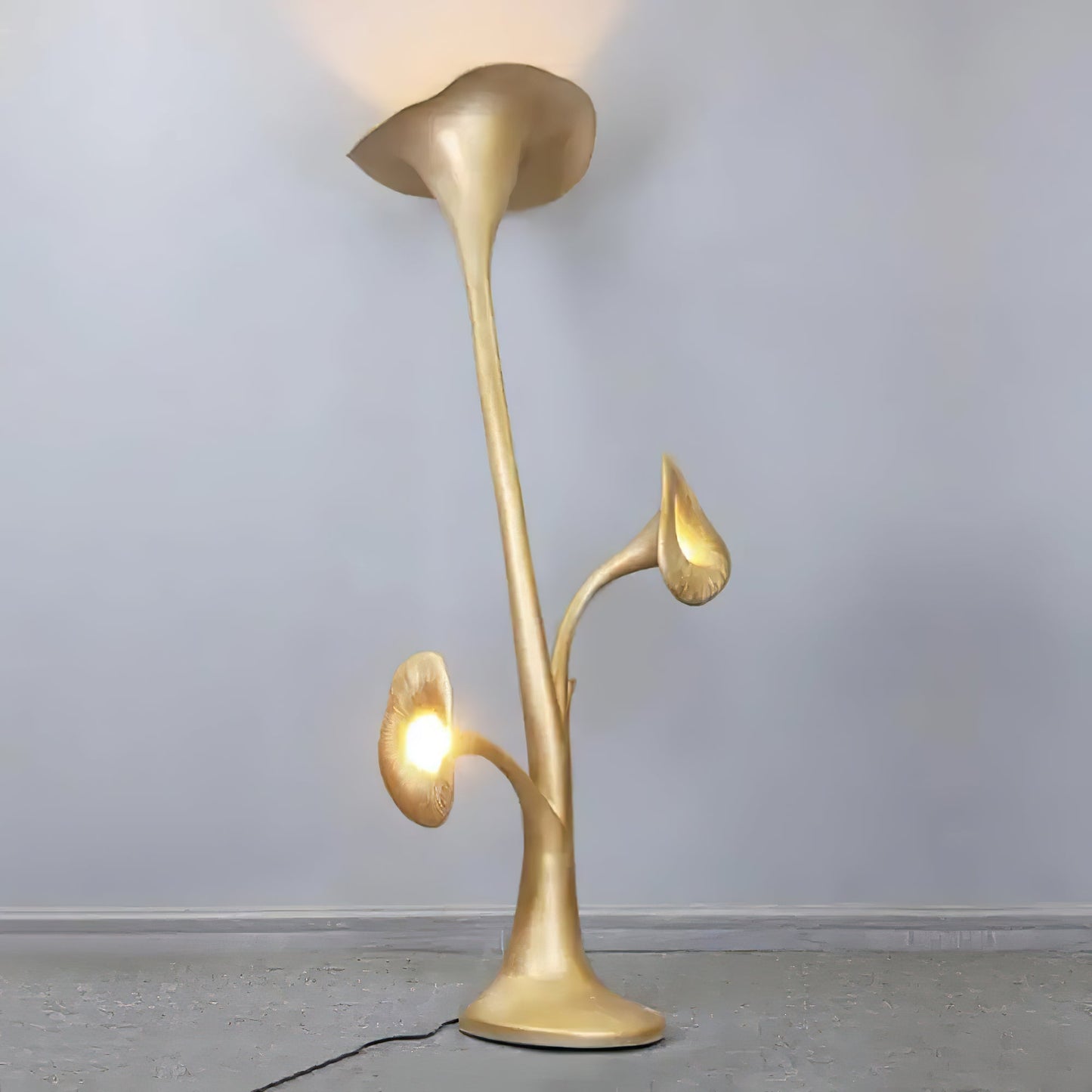 Petunia Sculpture Free-standing Lamp Floor Lamp