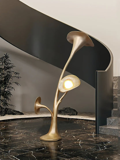 Petunia Sculpture Free-standing Lamp Floor Lamp
