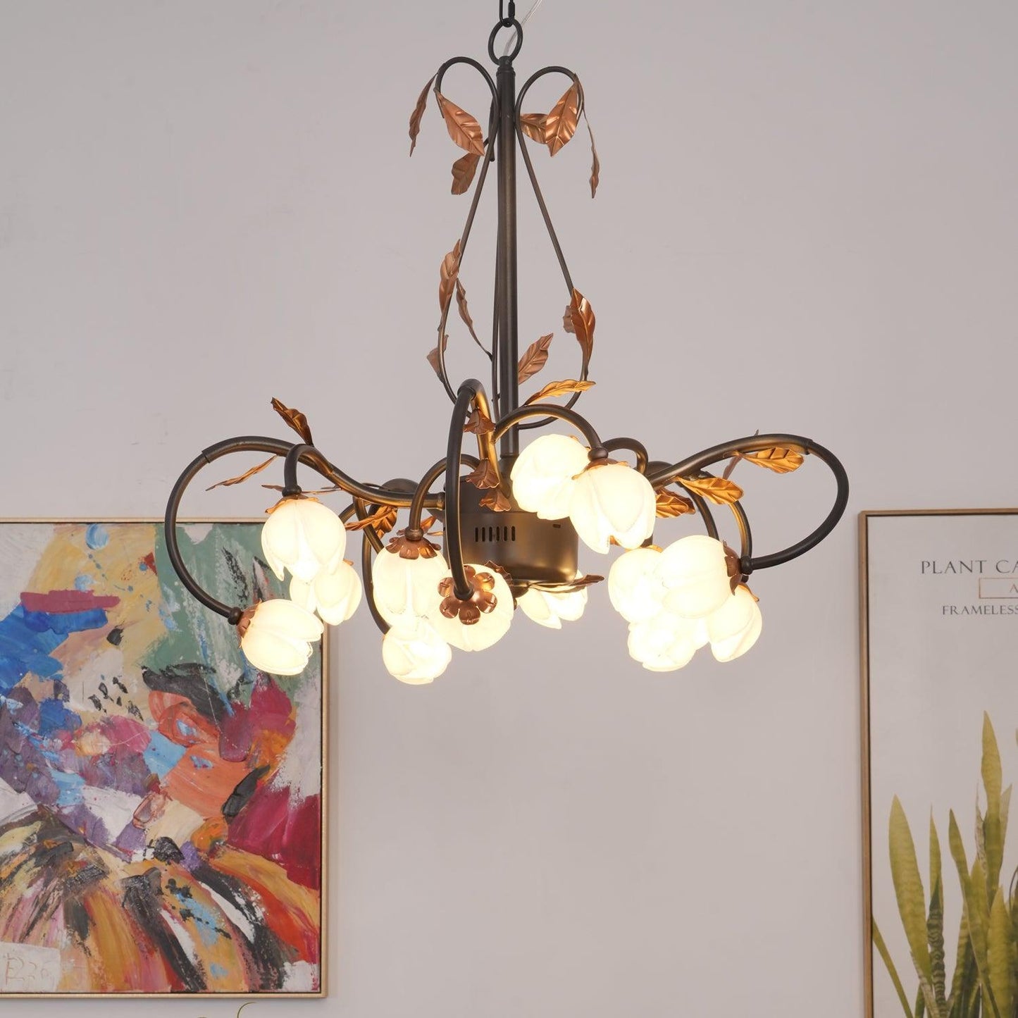 Eden's Blossom Gasolier Chandelier