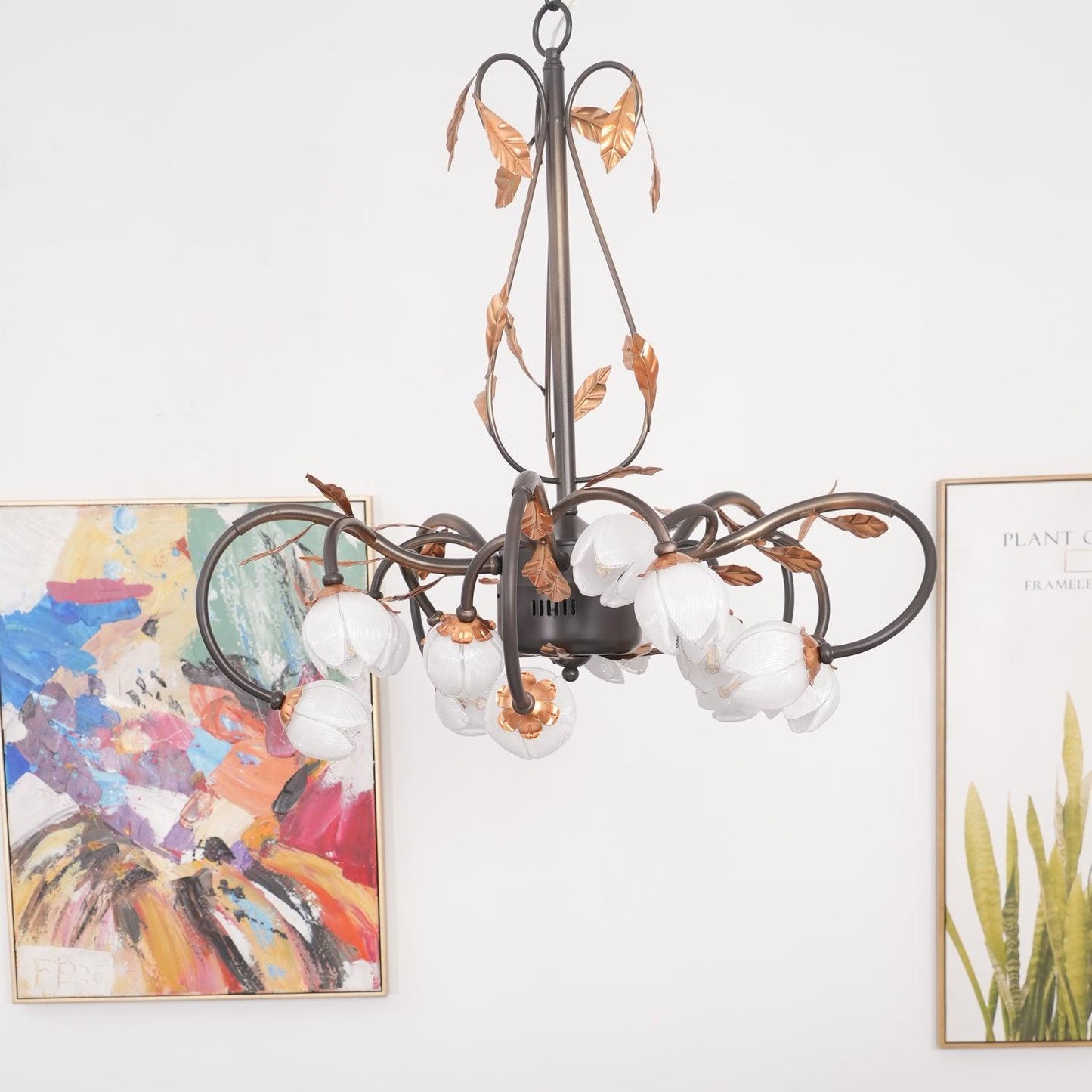 Eden's Blossom Gasolier Chandelier