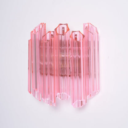 Pink Palermo Murano Wall Lamp