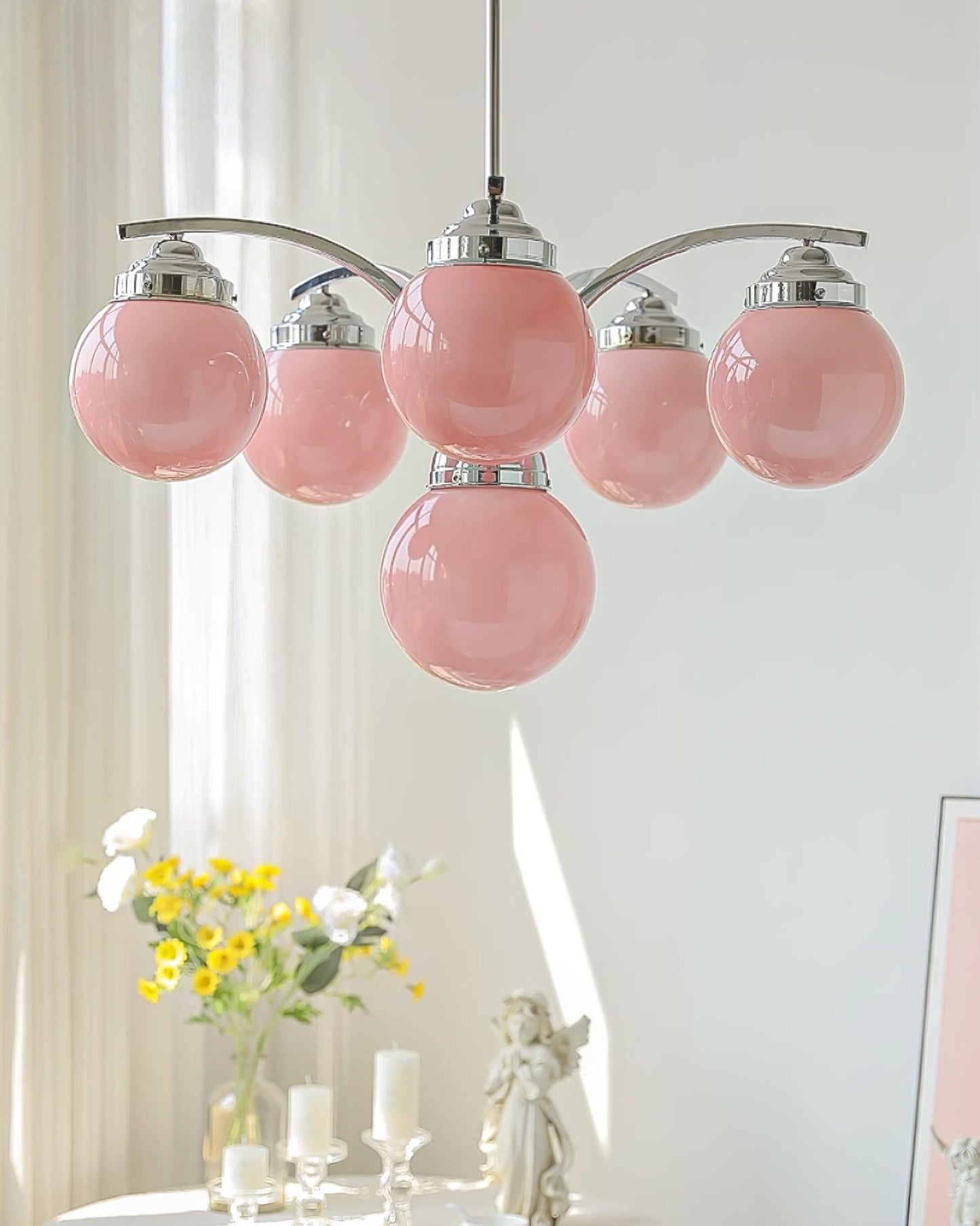 Pink Salamanca Pendant light Chandelier