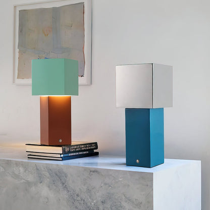 Cubic Accent Portable Table Lamp