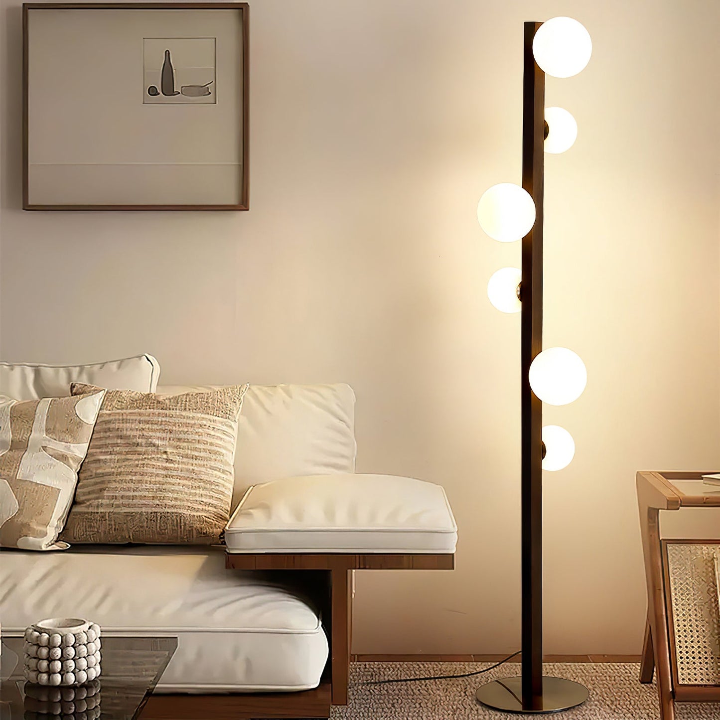 Planeta Wood Free-standing Lamp Floor Lamp