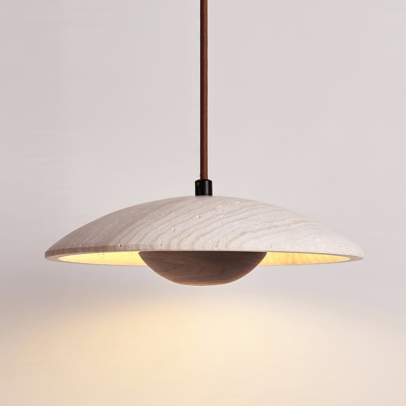 Solara Wood Drop light Pendant Lamp