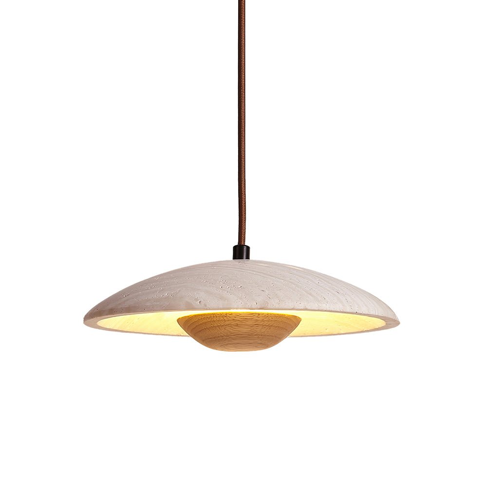 Solara Wood Drop light Pendant Lamp