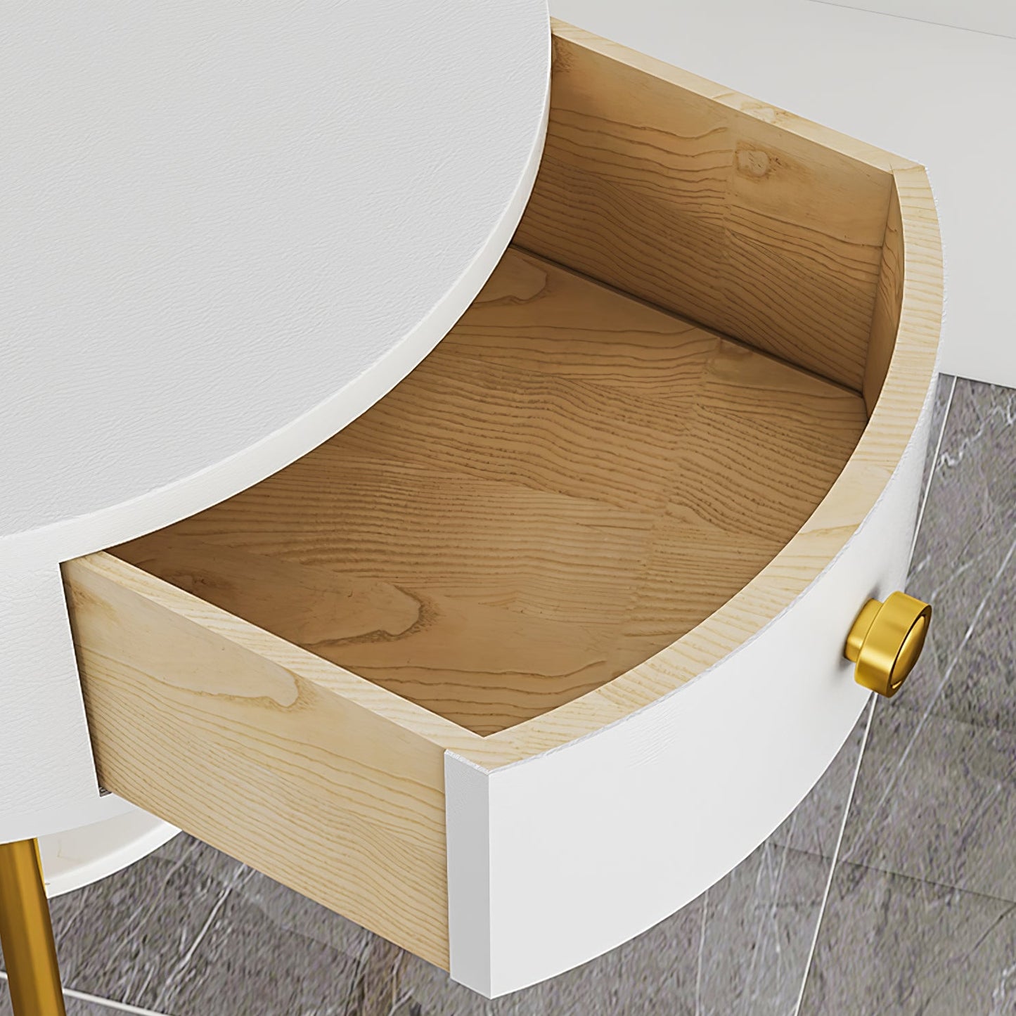 Pleated Arc Reading Lamp Floor Light