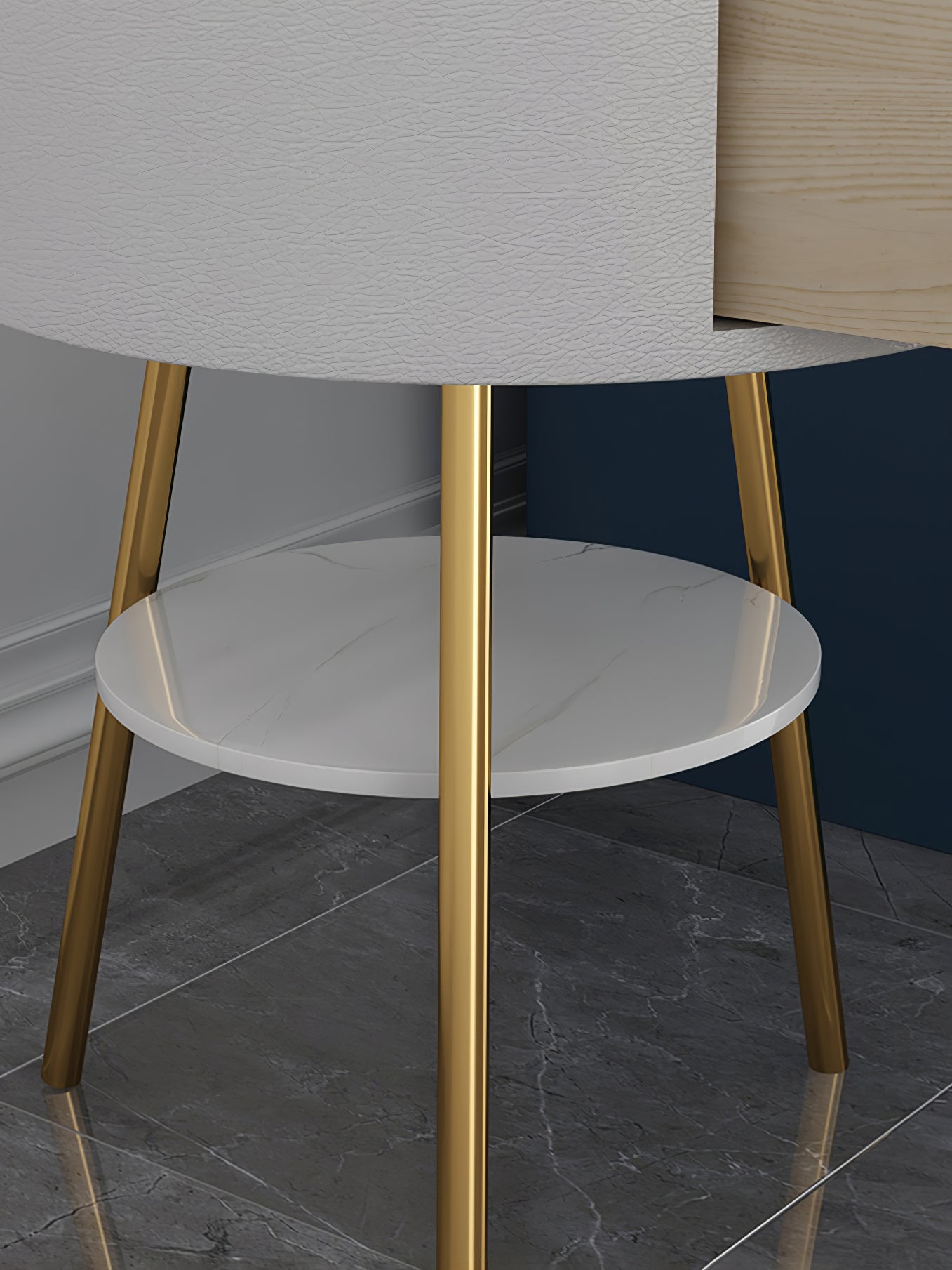 Pleated Arc Reading Lamp Floor Light