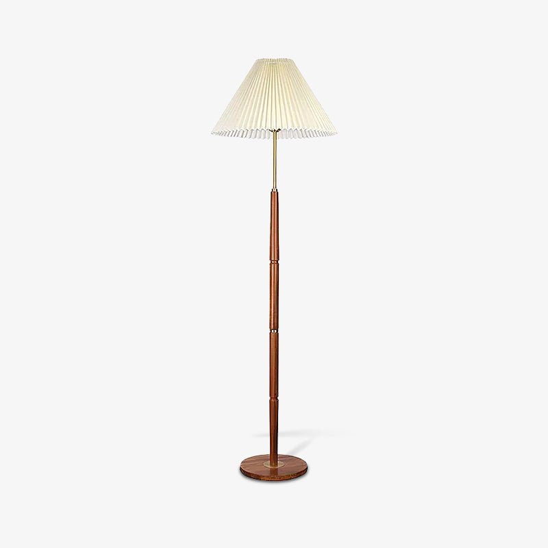 Pleated Tall Lamp Floor Lamp