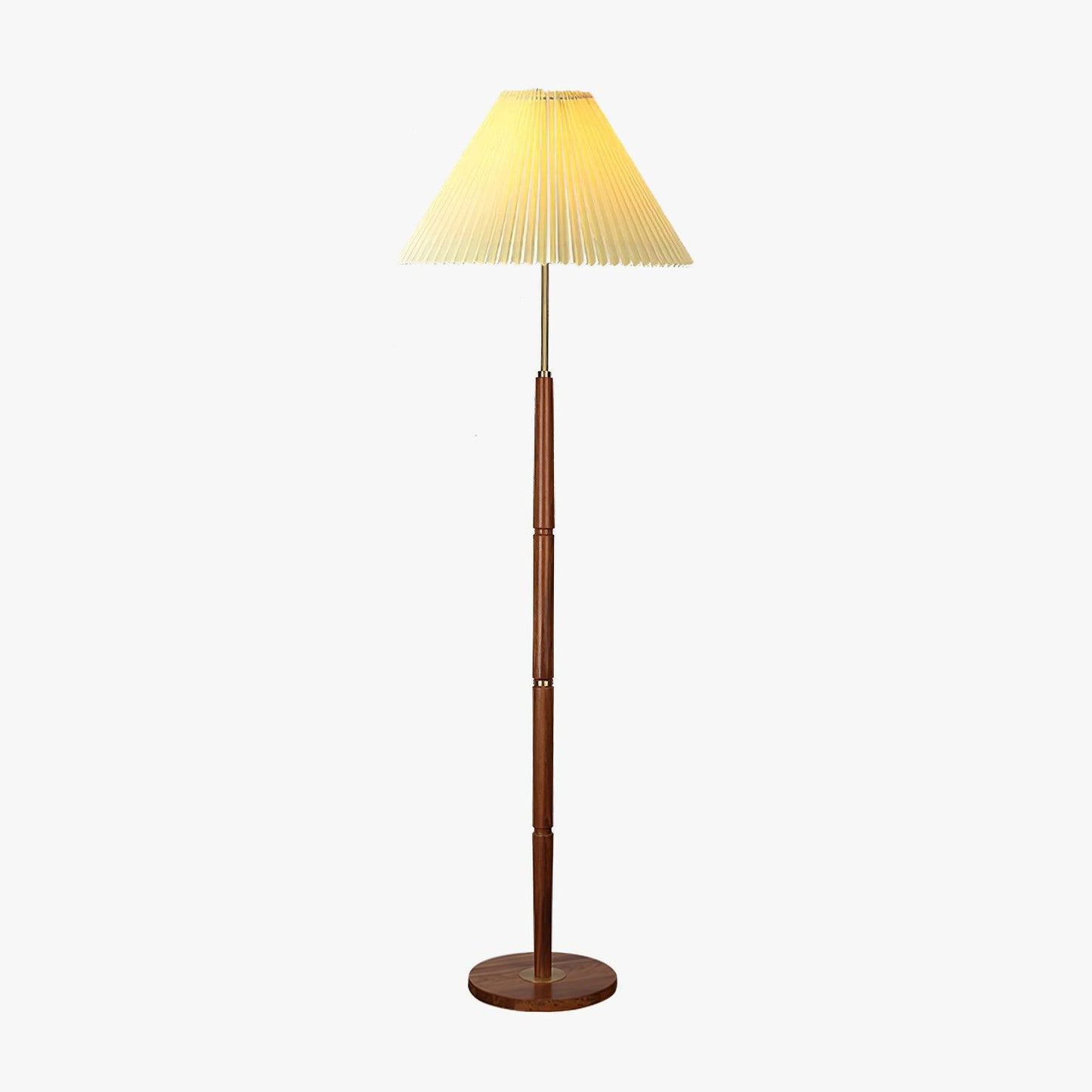 Pleated Tall Lamp Floor Lamp