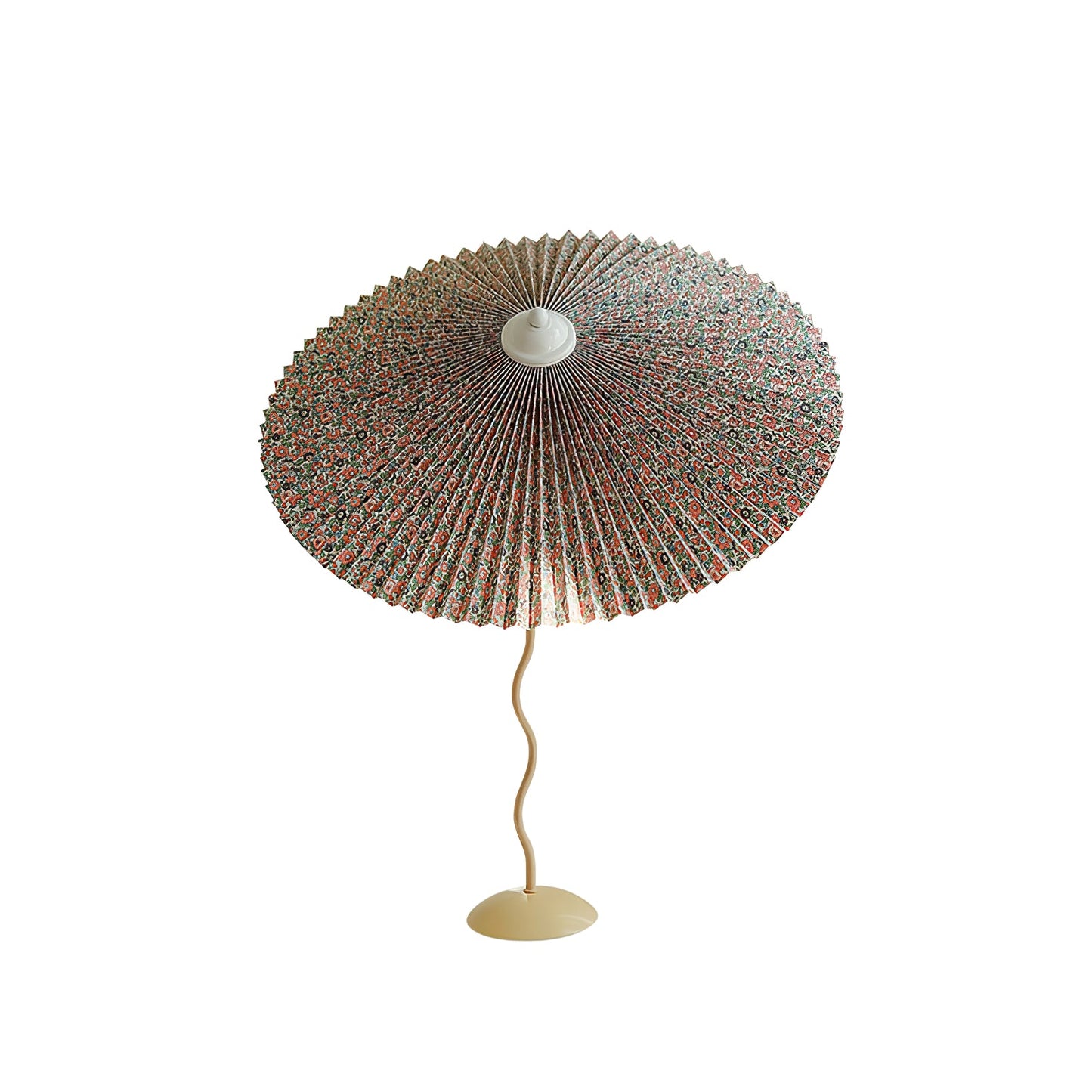 Pleated Hat Portable lamp Table Lamp