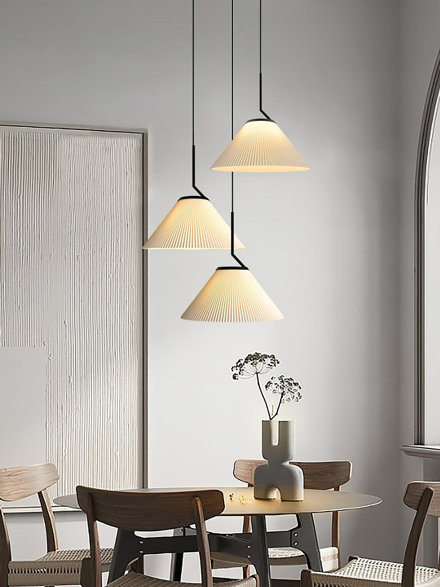 Pleated Skirt Houselight Pendant Light