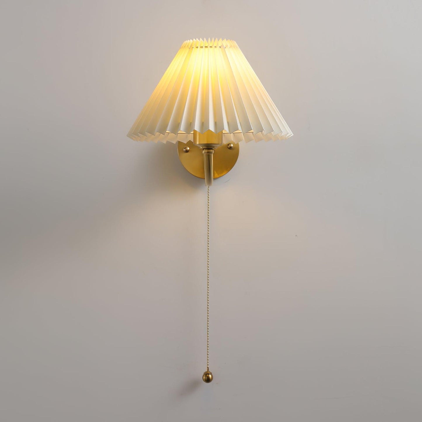 Pleated Lamp bracket Wall Lamp