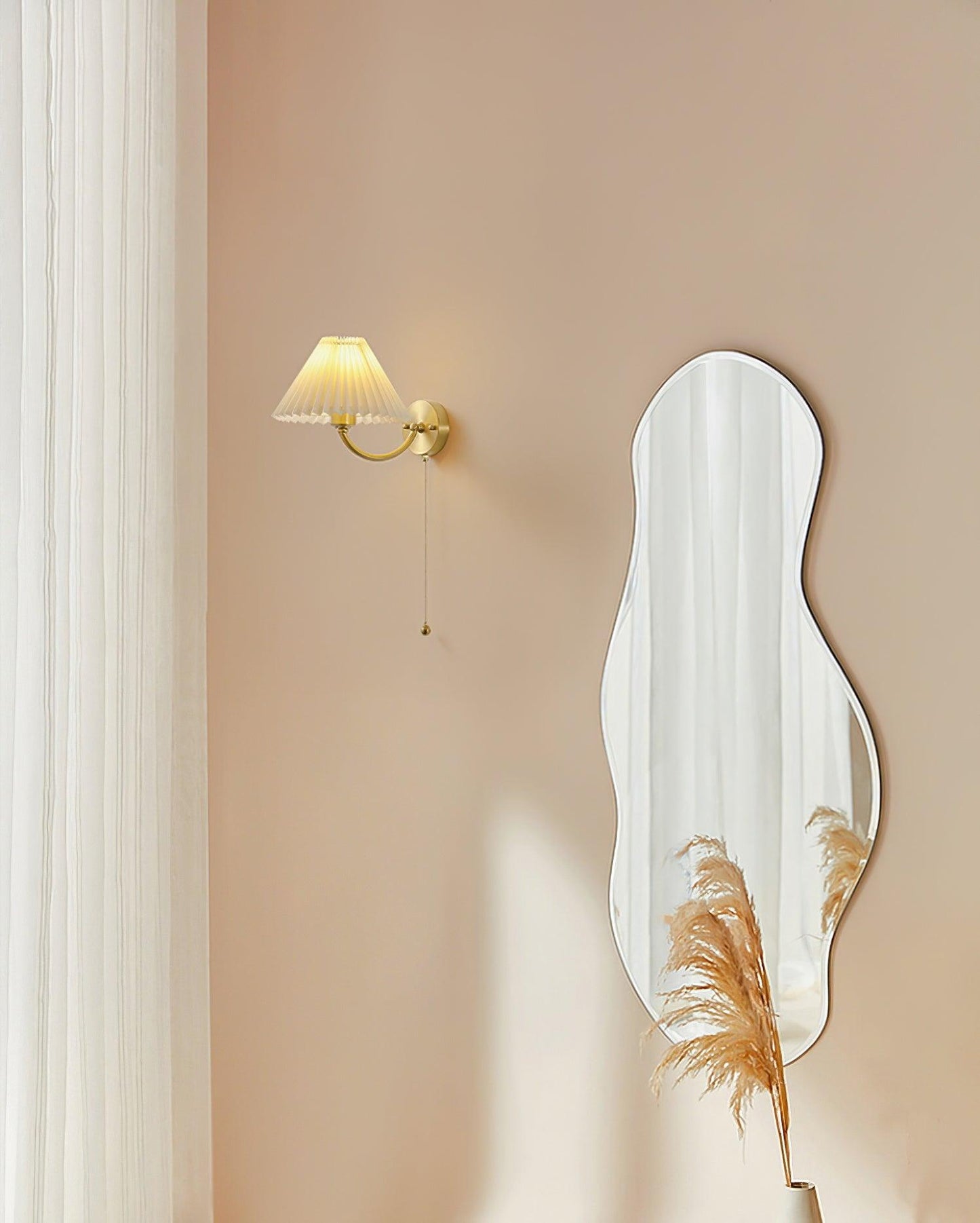 Pleated Lamp bracket Wall Lamp