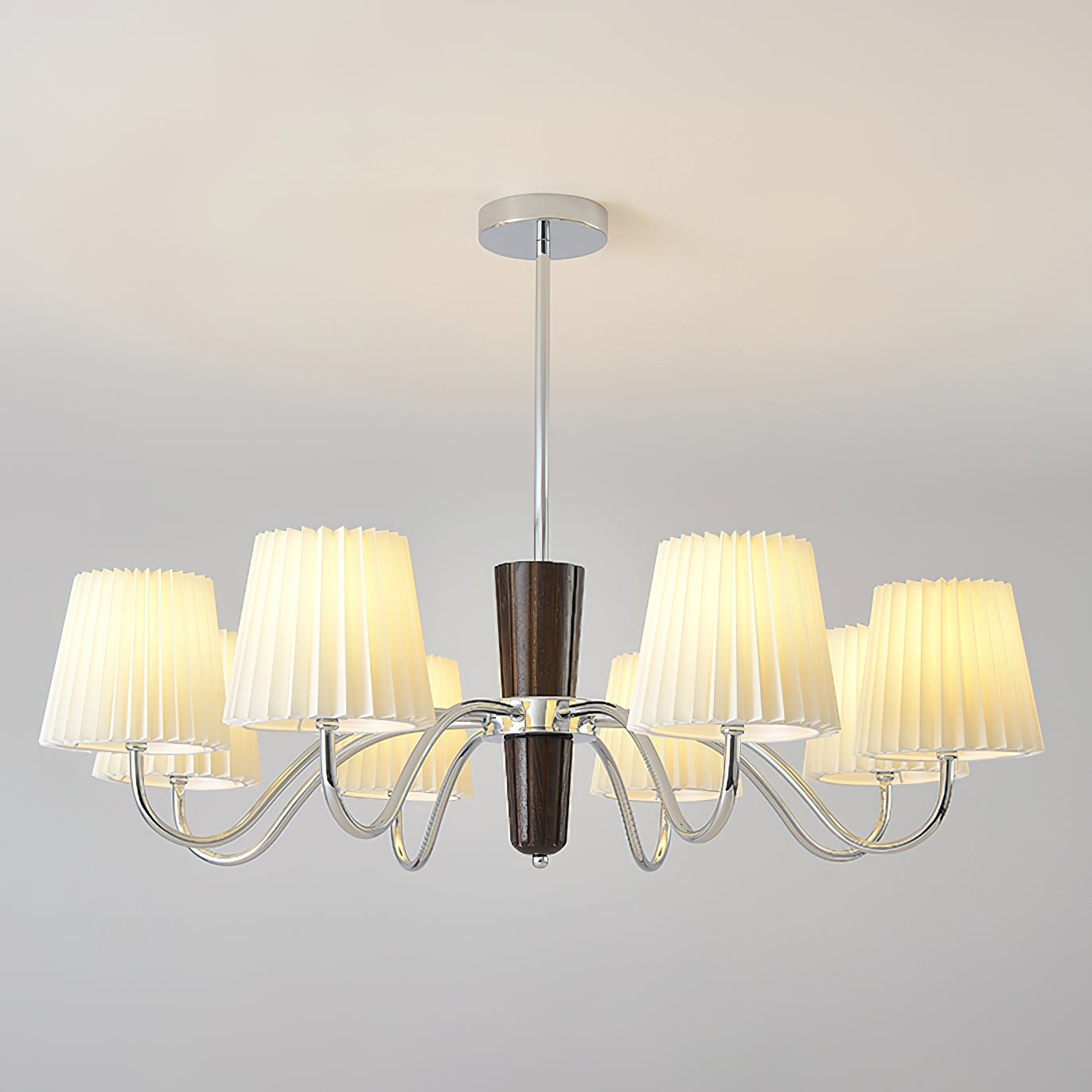 Plisse Candelabrum Chandelier