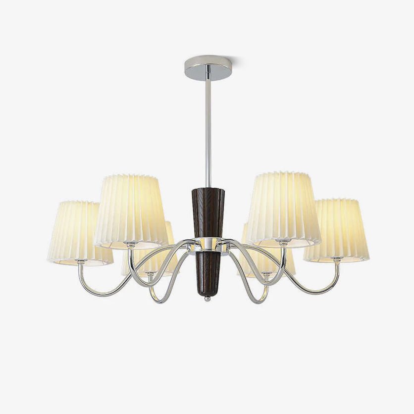 Plisse Candelabrum Chandelier