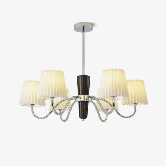 Plisse Candelabrum Chandelier