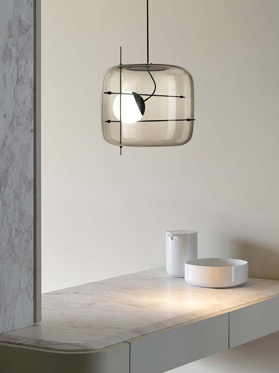 Plot Glass Droplight Pendant Light