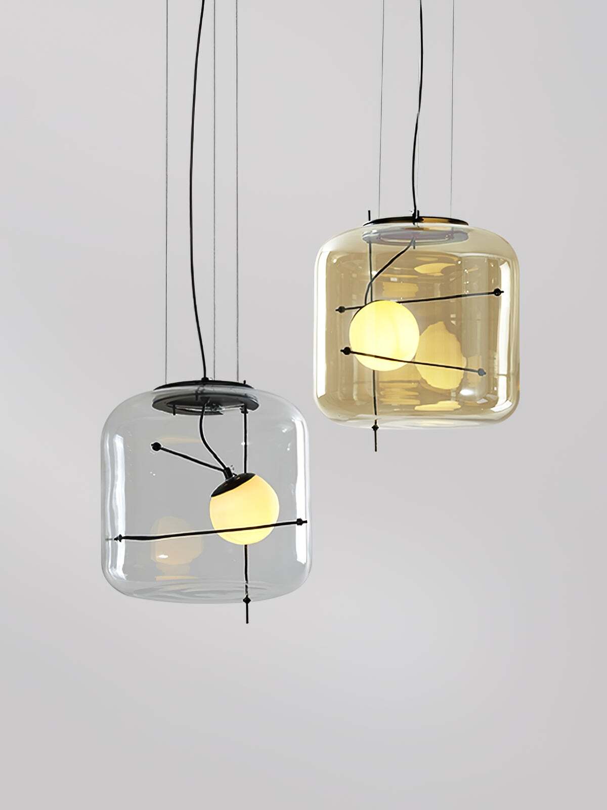 Plot Glass Droplight Pendant Light