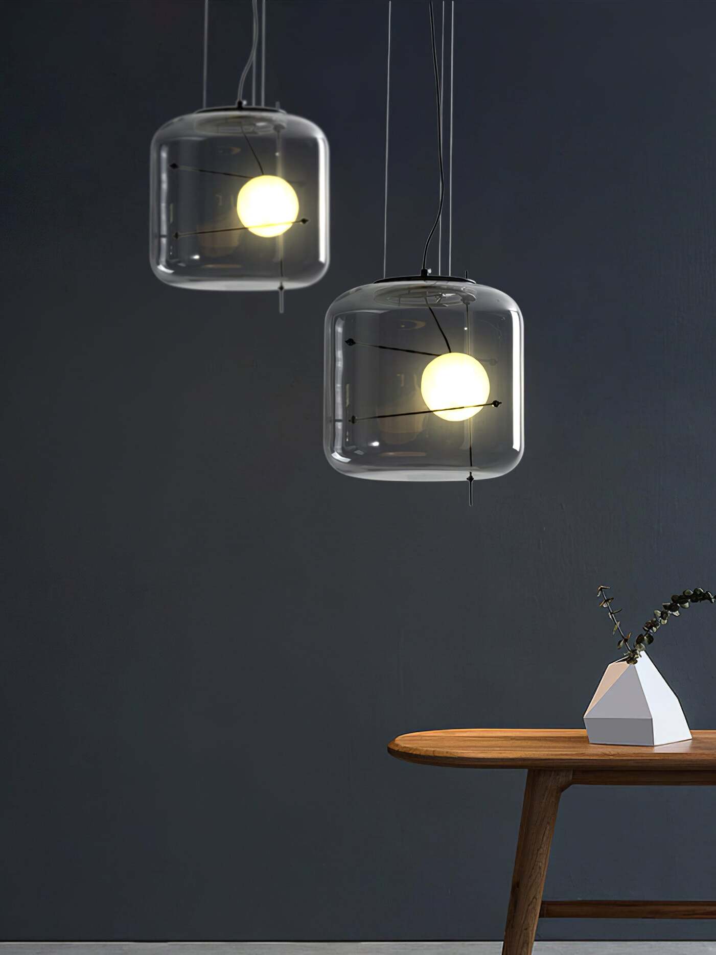 Plot Glass Droplight Pendant Light