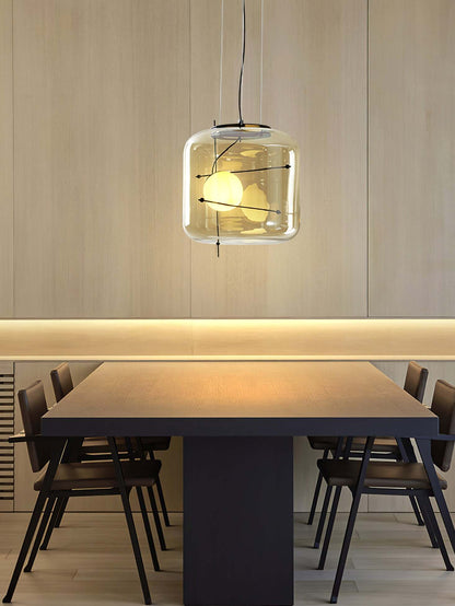 Plot Glass Droplight Pendant Light