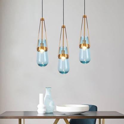 Poble Glass Hanging light Pendant Light