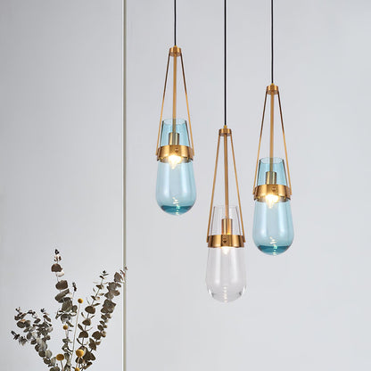 Poble Glass Hanging light Pendant Light