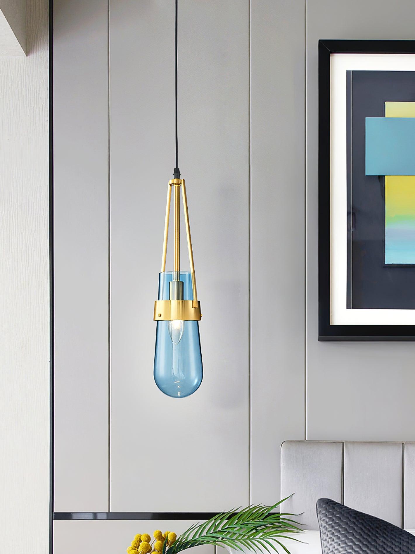 Poble Glass Hanging light Pendant Light