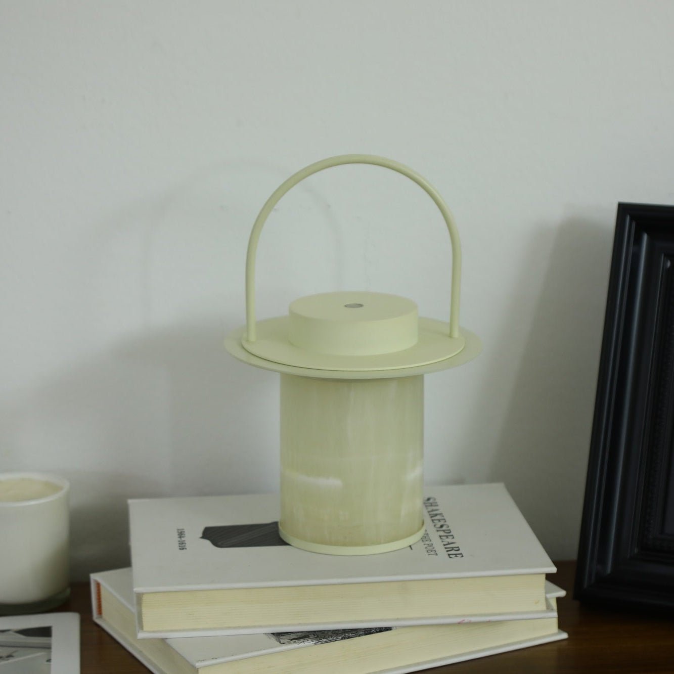 Pod Portable Rechargeable Alabaster Table Lamp