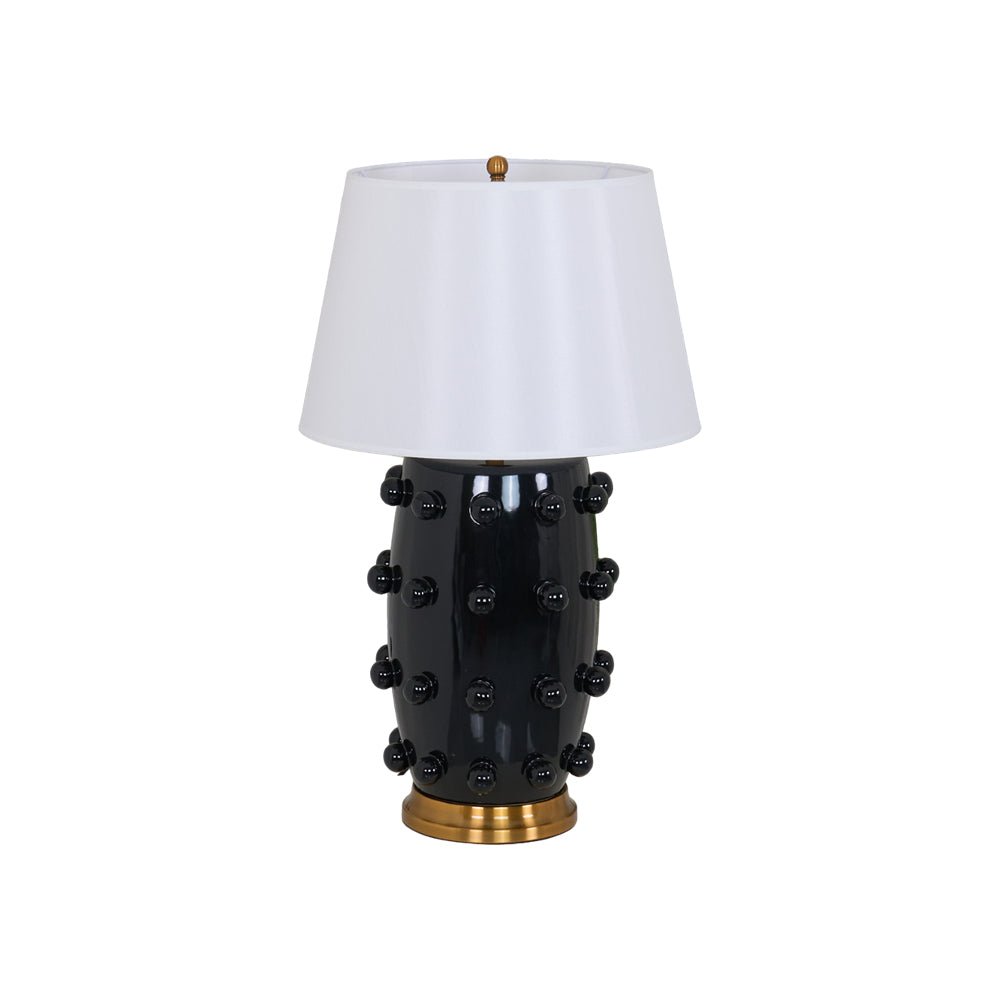 Polka Dot Porcelain Portable lamp Table Lamp