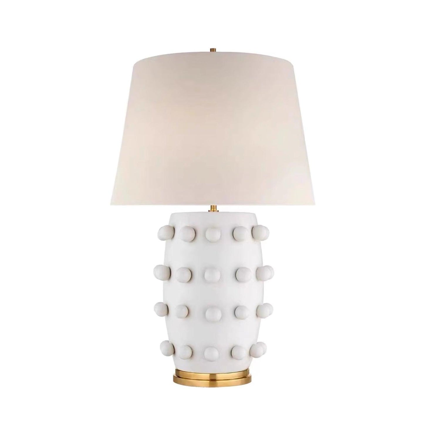 Polka Dot Porcelain Portable lamp Table Lamp