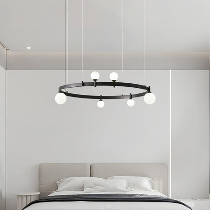 Pomi Round Crown Chandelier