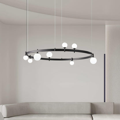 Pomi Round Crown Chandelier