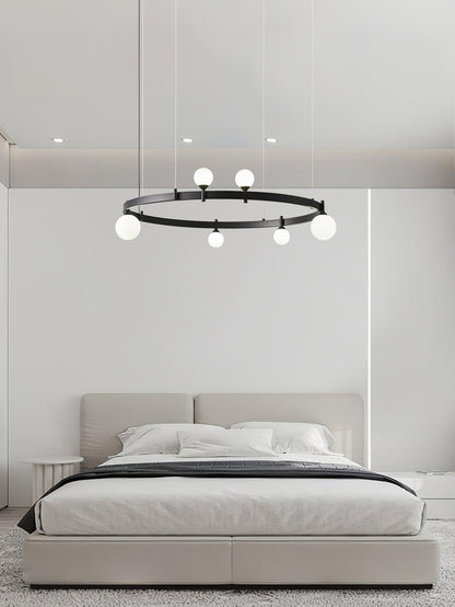 Pomi Round Crown Chandelier