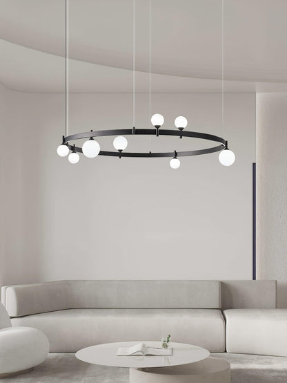 Pomi Round Crown Chandelier