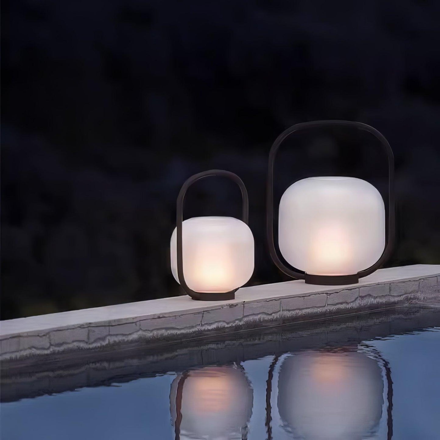 Portable Lantern Outdoor Side table lamp Table Lamp