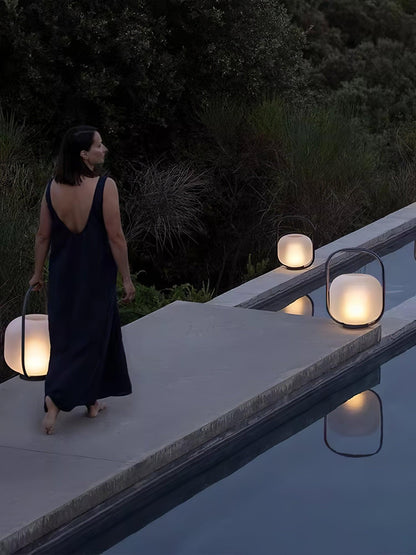 Portable Lantern Outdoor Side table lamp Table Lamp