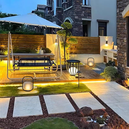 Portable Lantern Outdoor Side table lamp Table Lamp