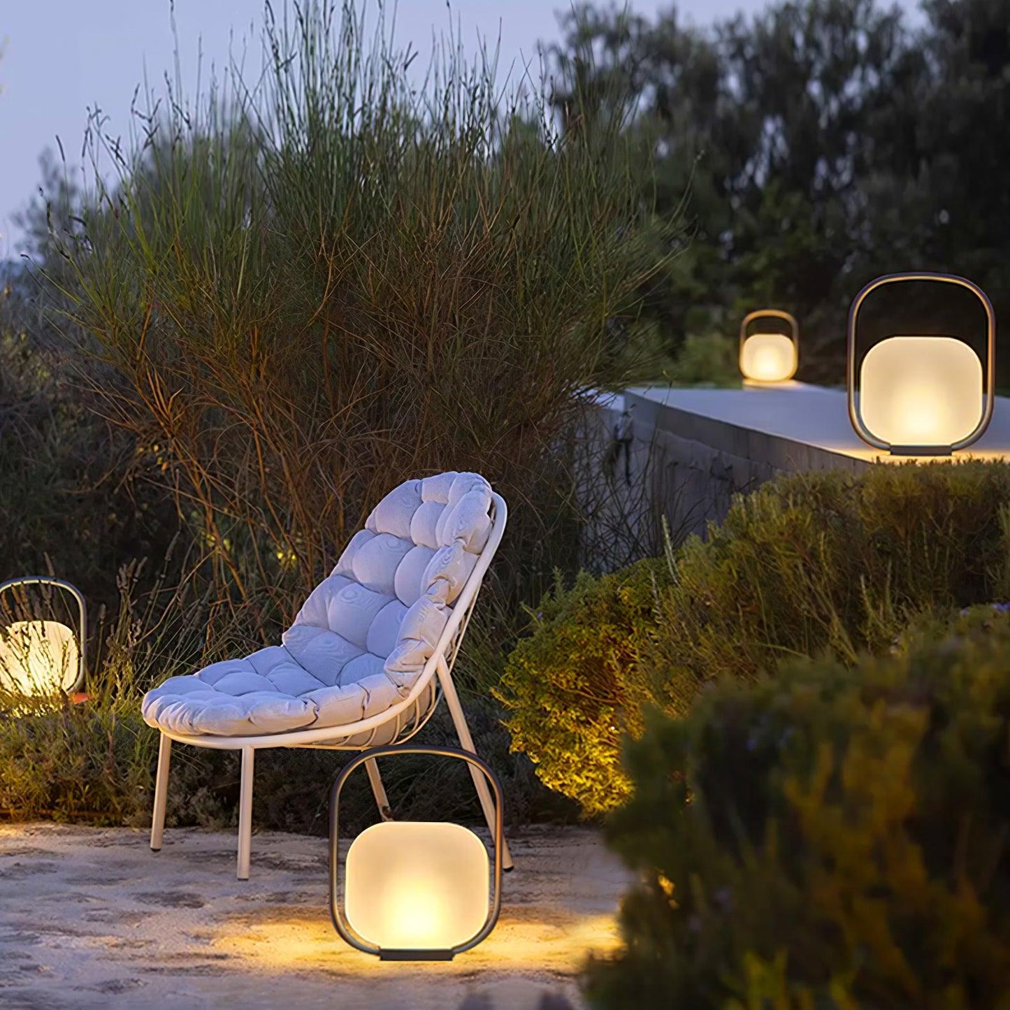Portable Lantern Outdoor Side table lamp Table Lamp